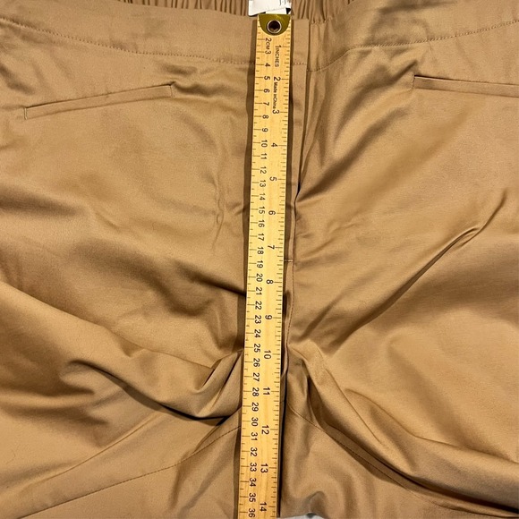 J Jill Chino Pants Khakis Elastic Waist Front Pockets Casual Women's 18 38x28 - Picture 4 of 14